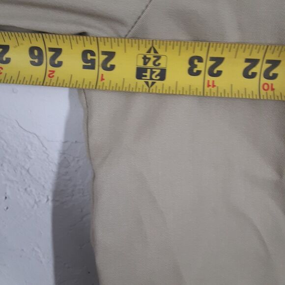 Vintage Dickies Shirt Mens XL 17 17-1/2 Beige Button Up Long Sleeve 32/33 USA - Picture 7 of 8